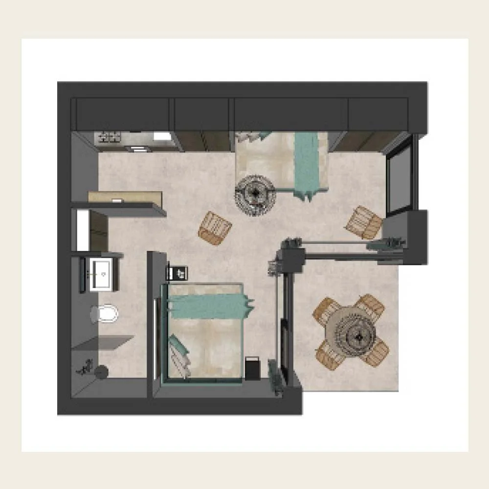 plattegrond lucca