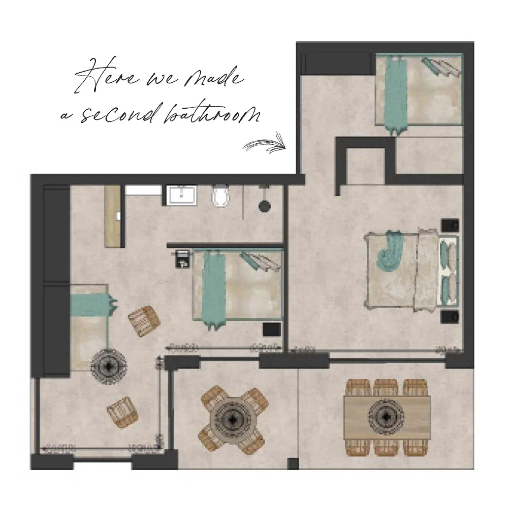 Floorplan holiday home capri 2023