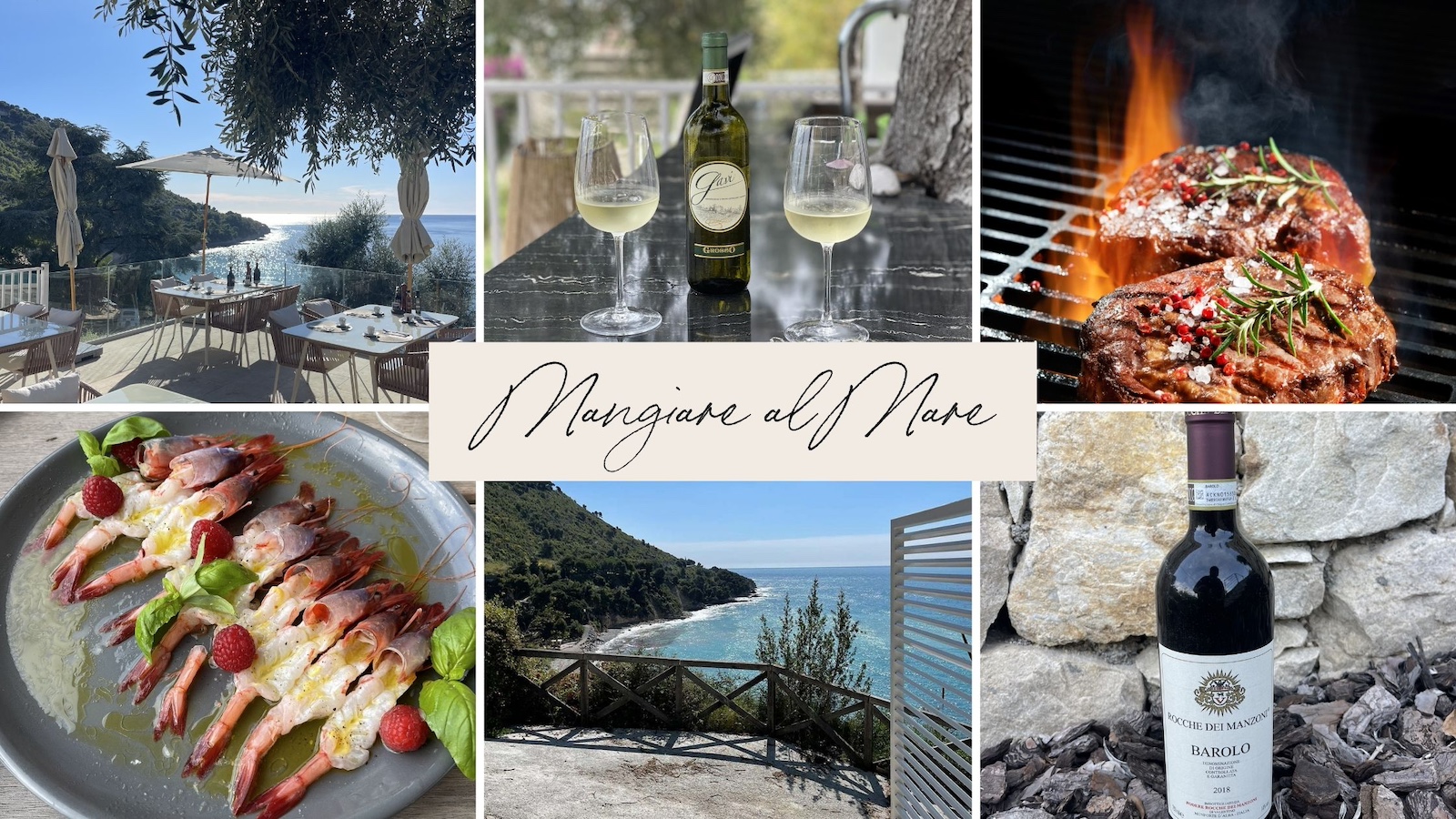 restaurant ristorante balzi rossi mangiare al mare ventimiglia